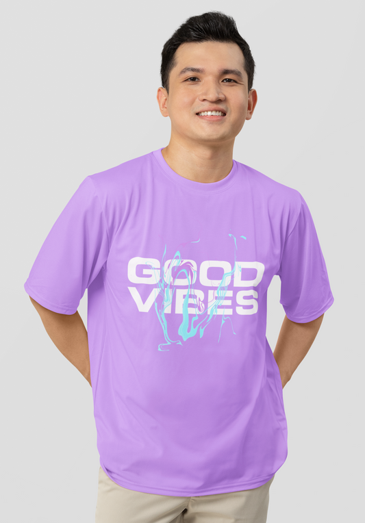 Good Vibes Oversized T-Shirt – Stay Chill in Style | Urbaxo