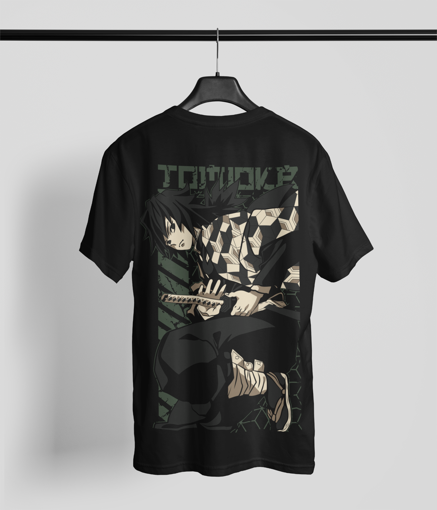 Warrior Front Back Oversized T-shirt The Urban Youth