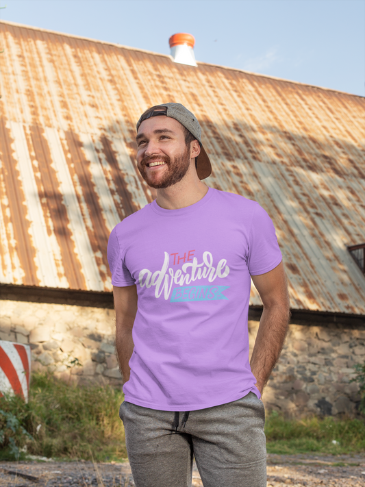 Adventure Regular Lavender T-shirt The Urban Youth