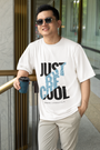 Urbaxo oversized graphic t-shirt with cool motivational quote print, streetwear fashion essential