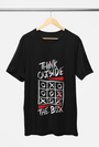 A comfy oversized tee from Urabxo with an eye-catching "Think Out Of The Box" design. A great way to showcase your bold, innovative mindset while staying stylish