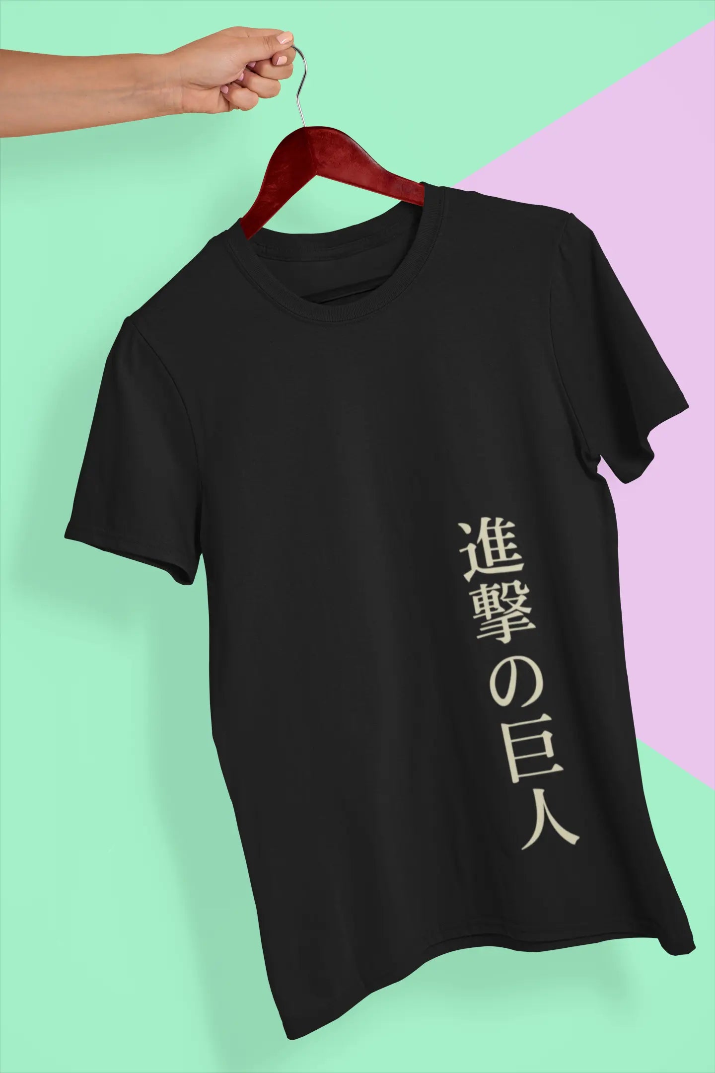  The TUY 'Anime' Front & Back Regular Fit T-shirt in Urbaxo combines captivating anime graphics on both sides, perfect for adding a touch of Japanese pop culture to your wardrobe