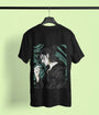 The TUY 'Anime' Regular Fit T-shirt in Urbaxo features stunning anime graphics on the front and back, perfect for adding a unique, artistic touch to your street style
