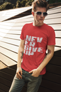 Stay inspired with the TUY 'Never Give Up' Regular Fit T-shirt, designed with a powerful message and a versatile, comfortable fit for daily wear