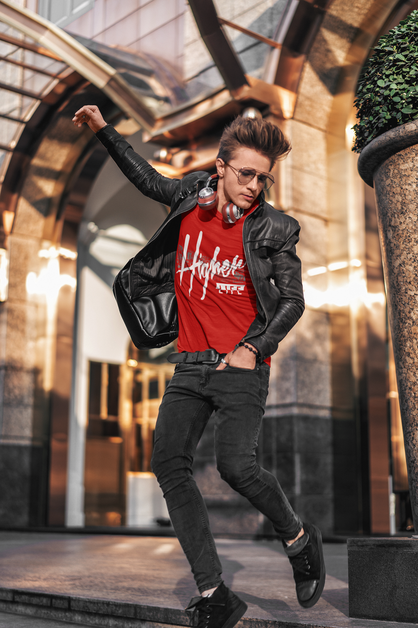 The TUY 'Never Give Up' Regular Fit T-shirt combines style and motivation, featuring a bold statement and a relaxed fit that’s ideal for casual occasions