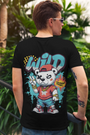  Bold and unique, the TUY 'Wild Cranky' Regular Fit T-shirt in Urbaxo showcases dynamic front and back graphics, adding a playful yet stylish edge to your casual wardrobe