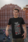 A stylish oversized T-shirt from Urabxo, featuring a bold "Think Out Of The Box" slogan. Ideal for adding a touch of individuality to your casual or streetwear outfits
