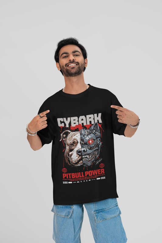 A striking Pitbull graphic paired with an oversized fit, designed for maximum comfort and edgy style by Urbaxo