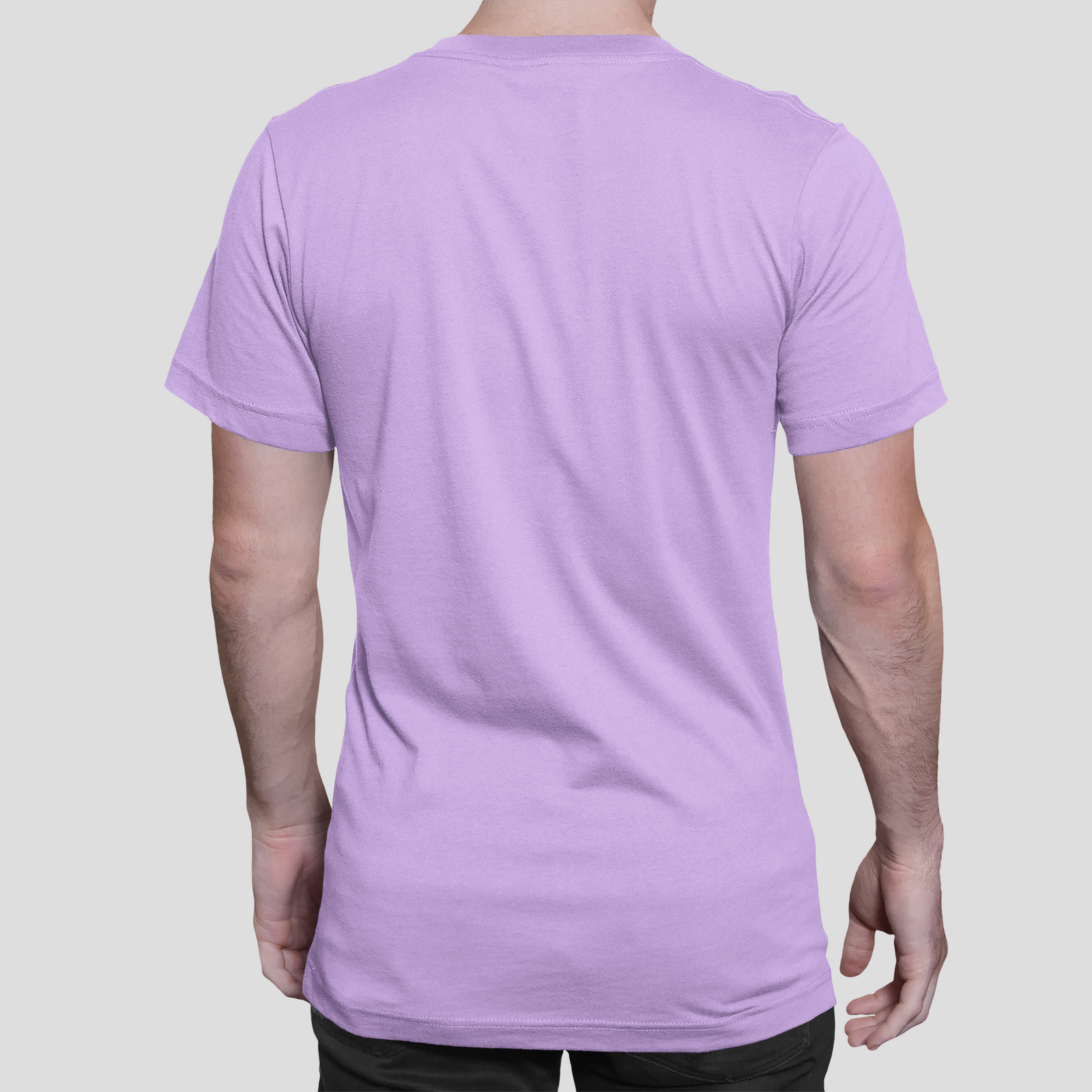 Urbaxo Just Be Cool T-shirt in lavender, featuring a classic regular fit and soft-touch fabric for all-day comfort and effortless style

